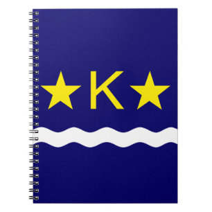Flag Kinshasa, Kongo-Notebook Notizblock