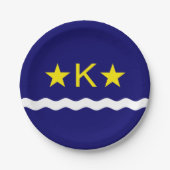 Flag Kinshasa, Kongo Paper Teller (Vorderseite)