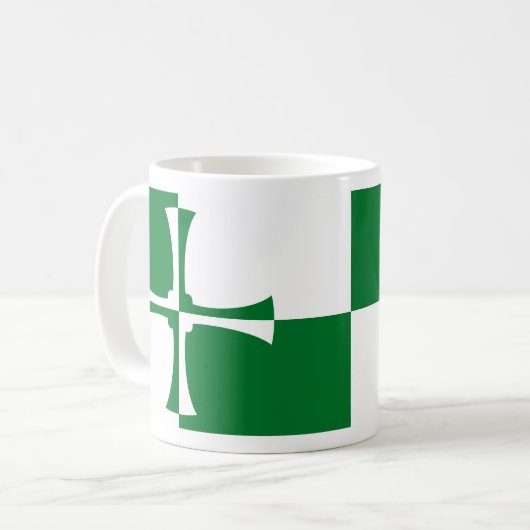 Flag Kirkcudbright Coffee Tasse (Vorderseite Links)
