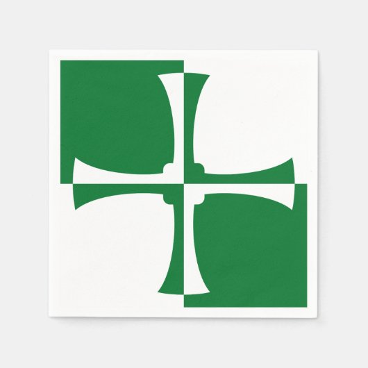 Flag Kirkcudbright Paper Napkins Serviette (Vorderseite)