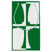 Flag Kirkcudlightshire Small Gift Bag Kleine Geschenktüte (Rückseite)