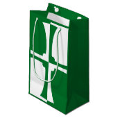 Flag Kirkcudlightshire Small Gift Bag Kleine Geschenktüte (Vorderseite Schrägansicht)