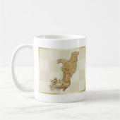 Flag Kongo-Brazzaville + Karte Tasse (Links)