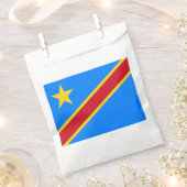 Flag Kongo Kinshasa Geschenktütchen (Ausgeschnitten)
