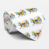 Flag-Krawatte der US-Jungfrau Krawatte (Gerollt)