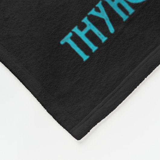 Flag "Krebsbewusstsein Blauer Rosa Aquamarine Schl Fleecedecke (Ecke)