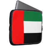 Flag Laptop Sleeve in den Vereinigten Arabischen E (Vorne Rechts)