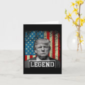 Flag Legend Trump Tasse Shot 2024 Präsident Wonen Karte (Gelbe Blume)