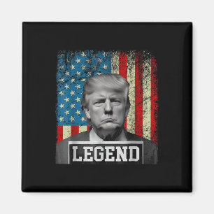 Flag Legend Trump Tasse Shot 2024 Präsident Wonen  Magnet