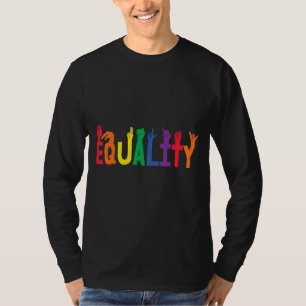 Flag-LGBT für die Fahne "Equality Rainbow Hörer" f T-Shirt