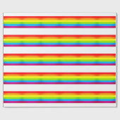 Flag Lgbt Rainbow Heart Gay Pride | LGbt Month Geschenkpapier (Flach)