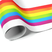 Flag Lgbt Rainbow Heart Gay Pride | LGbt Month Geschenkpapier (Rolleneckpunkt)