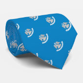 Flag LOUISIANA - Krawatte (Gerollt)