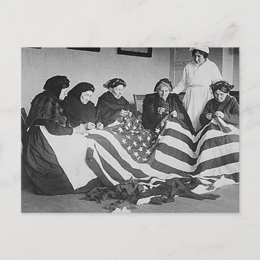 Flag machen postkarte (Vorderseite)