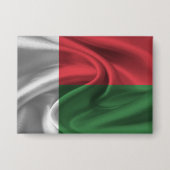 Flag Madagaskar Button (Vorderseite)