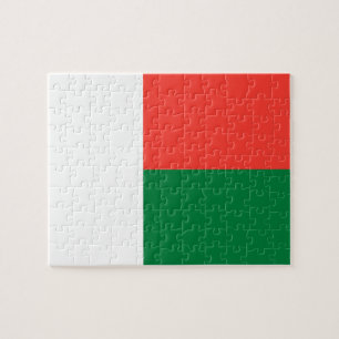 Flag Madagaskar Foto Puzzle