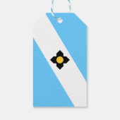 Flag Madison, Wisconsin-Giftmarken Geschenkanhänger (Rückseite)