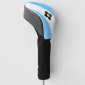 Flag Madison, Wisconsin Golf Head Cover Headcover (angewinkelt)