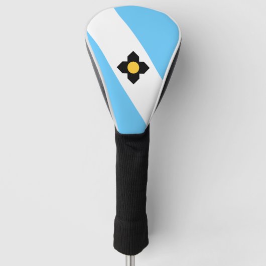 Flag Madison, Wisconsin Golf Head Cover Headcover (Vorderseite)