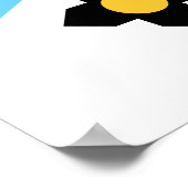 Flag Madison, Wisconsin Poster (Ecke)