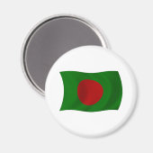 Flag Magnet Bangladesch (Vorderseite/Rückseite)