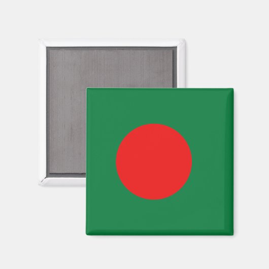 Flag Magnet Bangladesch (Vorderseite/Rückseite)