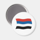 Flag Magnet der indigenen Völker Kolumbiens (Vorderseite/Rückseite)