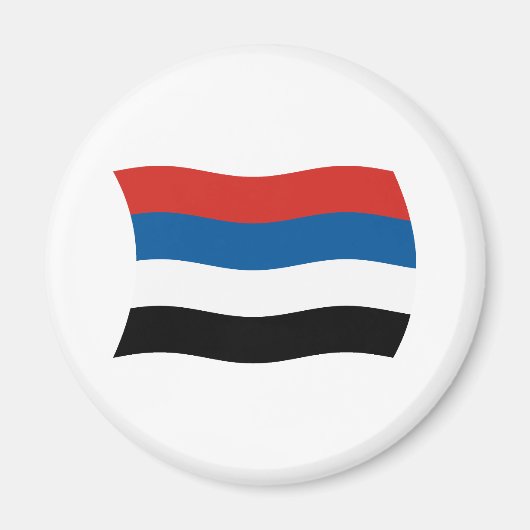 Flag Magnet der indigenen Völker Kolumbiens (Vorne)