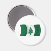 Flag Magnet der Norfolkininsel (Vorderseite/Rückseite)