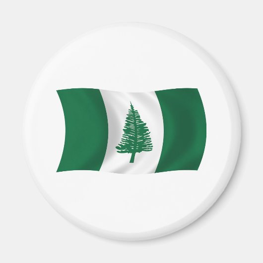 Flag Magnet der Norfolkininsel (Vorne)