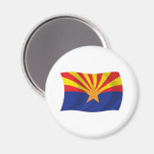 Flag Magnet für Arizona (Vorderseite/Rückseite)
