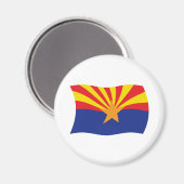 Flag Magnet für Arizona (Vorderseite/Rückseite)