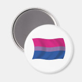 Flag-Magnet für Bisexual-Stolz Magnet (Vorderseite/Rückseite)