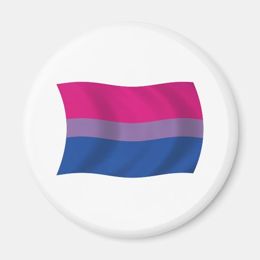 Flag-Magnet für Bisexual-Stolz Magnet (Vorne)