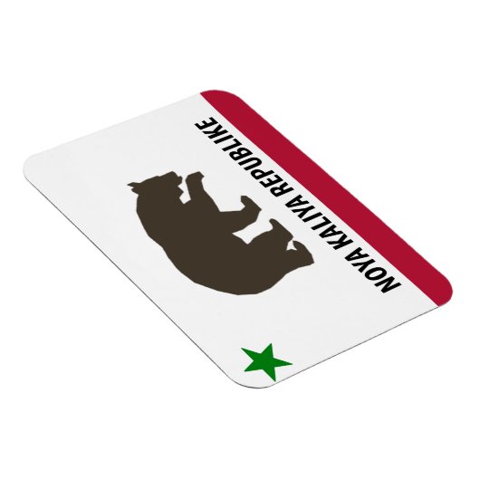 Flag Magnet für die Republik Neukalifornien (Rechte Seite)