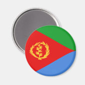 Flag Magnet für Eritrea (Vorderseite/Rückseite)