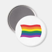 Flag-Magnet für Gay Pride-Bewegung Magnet (Vorderseite/Rückseite)