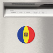 Flag Magnet für Moldawien (In Situ (Geschirrspüler))