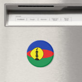 Flag Magnet für Neukaledonien (In Situ (Geschirrspüler))