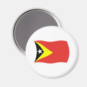 Flag Magnet für Osttimor (Vorderseite/Rückseite)