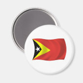 Flag Magnet für Osttimor (Vorderseite/Rückseite)
