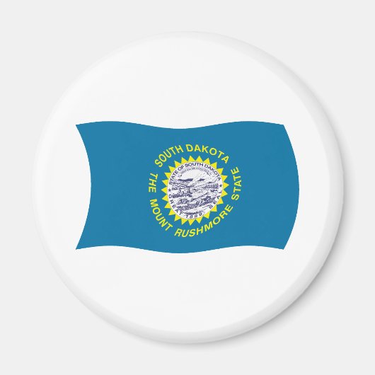 Flag Magnet für Süddakota (Vorne)