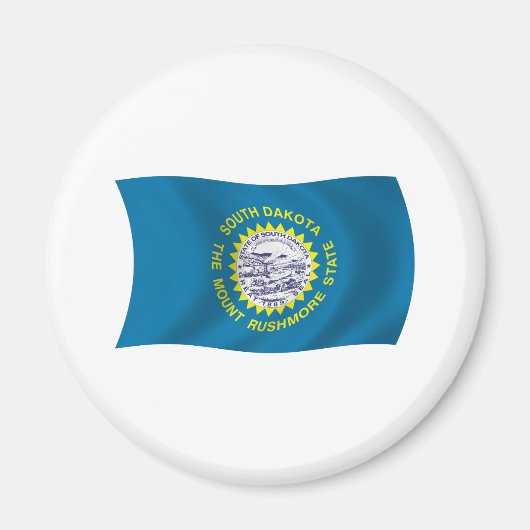 Flag Magnet für Süddakota (Vorne)