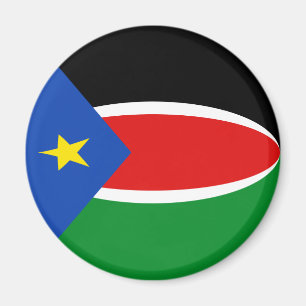 Flag Magnet für Südsudan