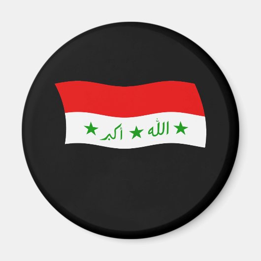 Flag Magnet Irak (Vorne)