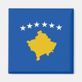 Flag Magnet Kosovo (Vorne)
