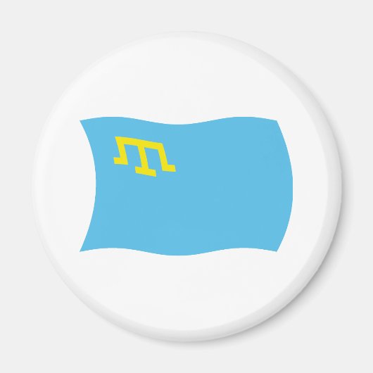 Flag Magnet Krim Tatars (Vorne)