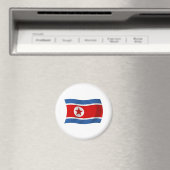 Flag Magnet Nordkorea (In Situ (Geschirrspüler))