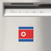 Flag Magnet Nordkorea (In Situ (Geschirrspüler))