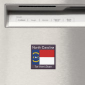 Flag Magnet North Carolina (In Situ (Geschirrspüler))